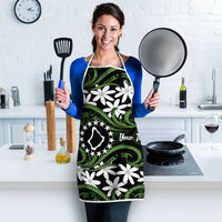 Personalised Cook Islands Palmerston Apron Tiare Maori Polynesian Waves Tattoo