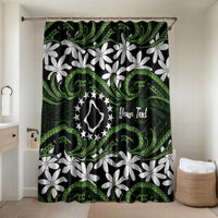 Personalised Cook Islands Palmerston Bathroom Set Tiare Maori Polynesian Waves Tattoo
