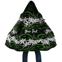 Personalised Cook Islands Palmerston Cloak Tiare Maori Polynesian Waves Tattoo