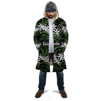 Personalised Cook Islands Palmerston Cloak Tiare Maori Polynesian Waves Tattoo
