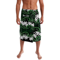 Personalised Cook Islands Mitiaro Lavalava Tiare Maori Polynesian Waves Tattoo