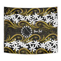 Personalised Cook Islands Manihiki Tapestry Tiare Maori Polynesian Waves Tattoo