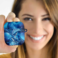 New Zealand Humpback Whale Matariki AirPods Case Maori New Year Taniko Niho Taniwha LT14 - Polynesian Pride