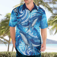 New Zealand Humpback Whale Matariki Hawaiian Shirt Maori New Year Taniko Niho Taniwha LT14 - Polynesian Pride
