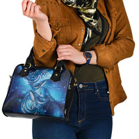 New Zealand Humpback Whale Matariki Shoulder Handbag Maori New Year Taniko Niho Taniwha