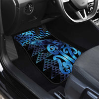 Humpback Whale Matariki New Zealand Car Mats NZ Maori Paikea Poutama Luxury Blue LT14 - Polynesian Pride