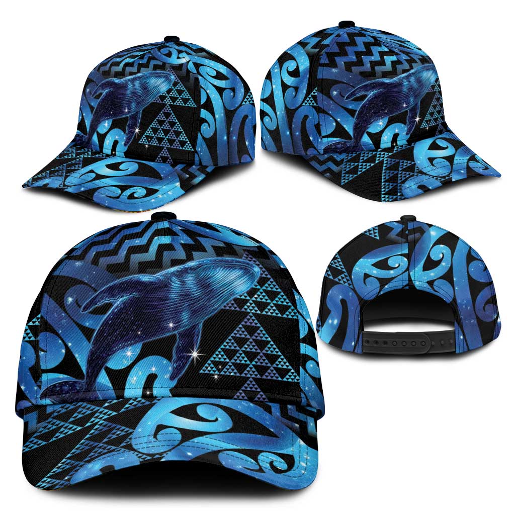 Humpback Whale Matariki New Zealand Classic Cap NZ Maori Paikea Poutama Luxury Blue