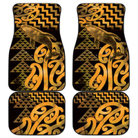 Humpback Whale Matariki New Zealand Car Mats NZ Maori Paikea Poutama Luxury Gold LT14 - Polynesian Pride