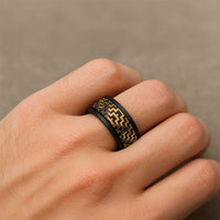 Humpback Whale Matariki New Zealand Spinner Ring NZ Maori Paikea Poutama Luxury Gold