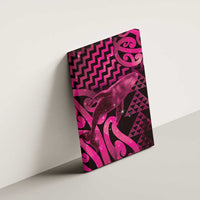 Humpback Whale Matariki New Zealand Canvas Wall Art NZ Maori Paikea Poutama Luxury Pink LT14 - Polynesian Pride