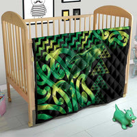 Humpback Whale Matariki New Zealand Quilt NZ Maori Paikea Poutama Luxury Green LT14 - Polynesian Pride