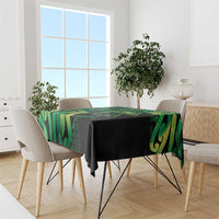 Humpback Whale Matariki New Zealand Tablecloth NZ Maori Paikea Poutama Luxury Green