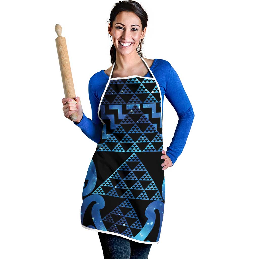 Taniko Motifs Matariki New Zealand Apron NZ Niho Taniwha Poutama LT14 - Polynesian Pride