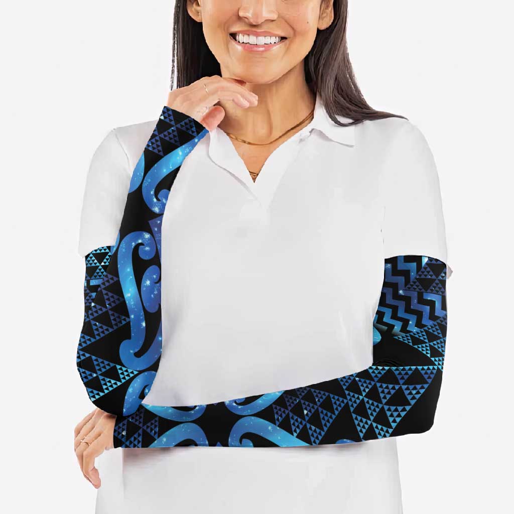 Taniko Motifs Matariki New Zealand Arm Sleeves NZ Niho Taniwha Poutama