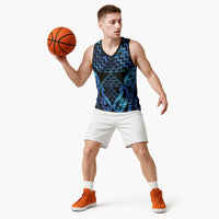 Taniko Motifs Matariki New Zealand Basketball Jersey NZ Niho Taniwha Poutama LT14 - Polynesian Pride
