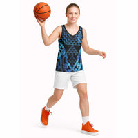 Taniko Motifs Matariki New Zealand Basketball Jersey NZ Niho Taniwha Poutama LT14 - Polynesian Pride