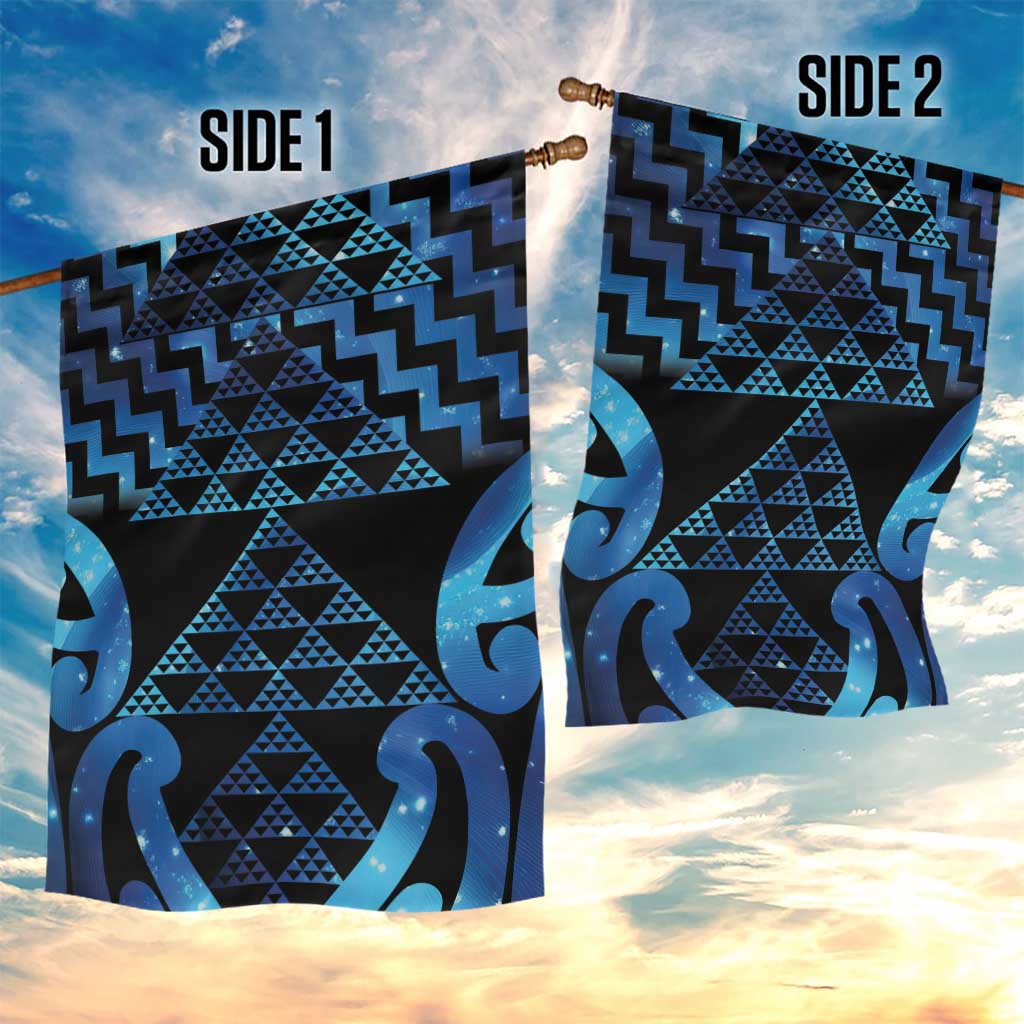 Taniko Motifs Matariki New Zealand Garden Flag NZ Niho Taniwha Poutama
