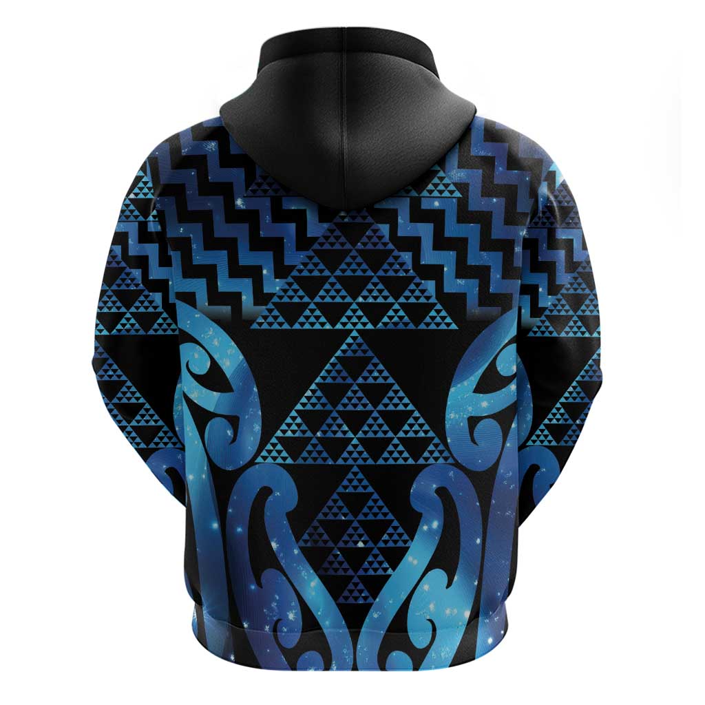 Taniko Motifs Matariki New Zealand Hoodie NZ Niho Taniwha Poutama LT14 - Polynesian Pride