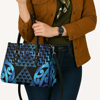 Taniko Motifs Matariki New Zealand Leather Bag NZ Niho Taniwha Poutama