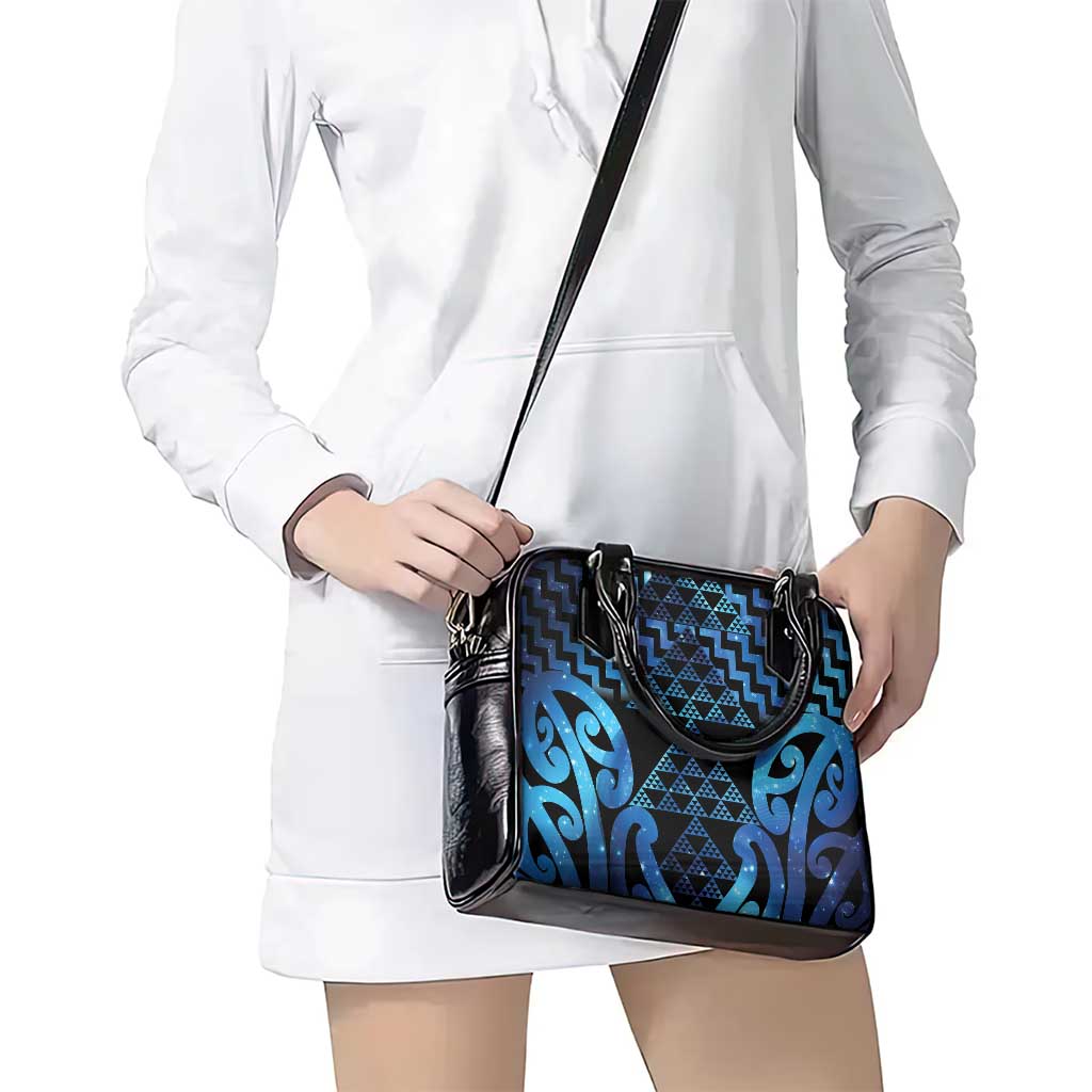 Taniko Motifs Matariki New Zealand Shoulder Handbag NZ Niho Taniwha Poutama LT14 - Polynesian Pride