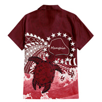 Cook Islands Mangaia Gospel Day Family Matching Mermaid Dress and Hawaiian Shirt Polynesian Art With Sea Turtle LT14 - Polynesian Pride