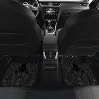 Guam Blue Marlin Fishing Car Mats Guahan Fish Hook Tattoo Black Version