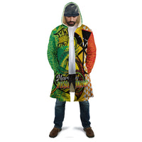 Hawaii Blue Marlin Fishing Cloak Hawaiian Kanaka Kakau Reggae LT14 - Polynesian Pride