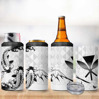 Japan And Hawaii 4 in 1 Can Cooler Tumbler Sakura Koi Fish Hawaiian Lei Kanaka LT14 - Polynesian Pride
