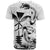 Japan And Hawaii T Shirt Sakura Koi Fish Hawaiian Lei Kanaka - Polynesian Pride