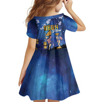 Japan Obon Festival Family Matching Summer Maxi Dress and Hawaiian Shirt Sakura Lanterns With Bon Dance LT14 - Polynesian Pride