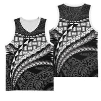 Hawaii Lauhala Tattoo Basketball Jersey Hawaiian Hala Leaf Weaving