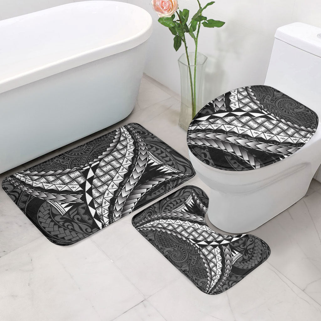 Hawaii Lauhala Tattoo Bathroom Set Hawaiian Hala Leaf Weaving LT14 - Polynesian Pride