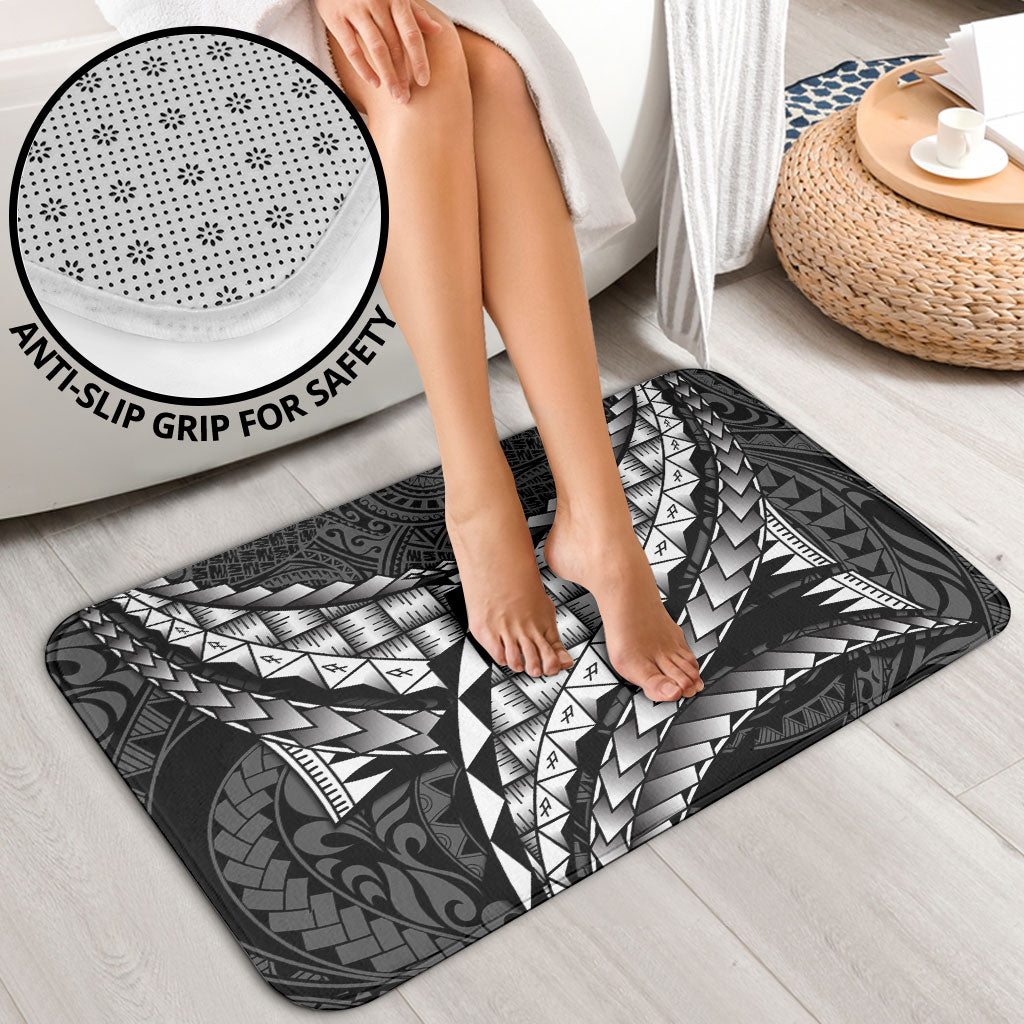 Hawaii Lauhala Tattoo Bathroom Set Hawaiian Hala Leaf Weaving LT14 - Polynesian Pride