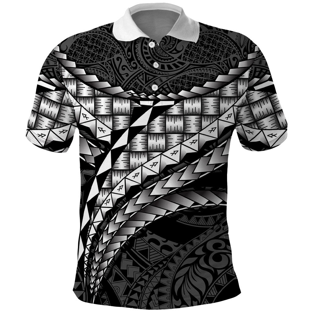 Hawaii Lauhala Tattoo Polo Shirt Hawaiian Hala Leaf Weaving