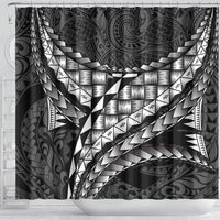 Hawaii Lauhala Tattoo Shower Curtain Hawaiian Hala Leaf Weaving