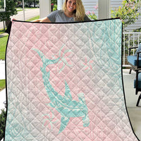 Baby Pink Gradient Polynesia Quilt Hawaiian Tribal Hammerhead Shark Tattoo LT14 Baby Pink - Polynesian Pride