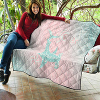 Baby Pink Gradient Polynesia Quilt Hawaiian Tribal Hammerhead Shark Tattoo LT14 - Polynesian Pride