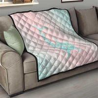 Baby Pink Gradient Polynesia Quilt Hawaiian Tribal Hammerhead Shark Tattoo LT14 - Polynesian Pride