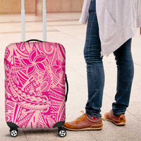 Beige Gradient Polynesia Luggage Cover Hawaiian Tribal Hammerhead Shark Tattoo LT14 Beige - Polynesian Pride