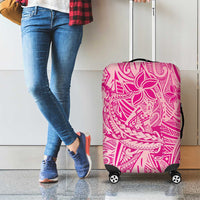 Beige Gradient Polynesia Luggage Cover Hawaiian Tribal Hammerhead Shark Tattoo LT14 - Polynesian Pride