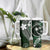 FSM Chuuk Tumbler With Handle Turtle Tropical Flowers Polynesian - Green
