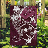 FSM Chuuk Garden Flag Turtle Tropical Flowers Polynesian - Pink LT14 Garden Flag Pink - Polynesian Pride