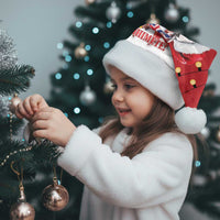Personalized New Zealand Sheep Christmas Santa Hat Hipi Meri Kirihimete Silver Fern Xmas Tree LT14 - Polynesian Pride