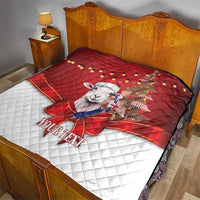 Personalized New Zealand Sheep Christmas Quilt Hipi Meri Kirihimete Silver Fern Xmas Tree LT14 - Polynesian Pride