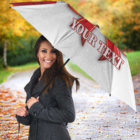 Personalized New Zealand Sheep Christmas Umbrella Hipi Meri Kirihimete Silver Fern Xmas Tree LT14 - Polynesian Pride