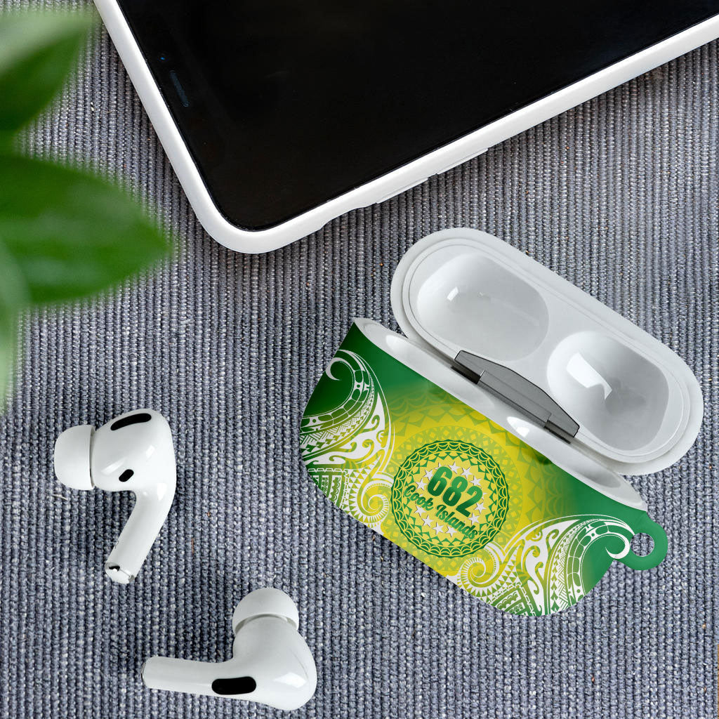 Cook Islands 682 AirPods Case Kuki 'Airani Area Code Proud LT14 - Polynesian Pride