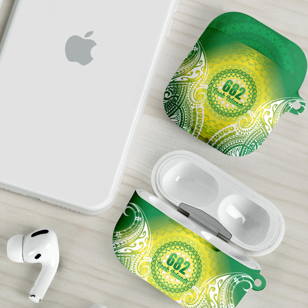 Cook Islands 682 AirPods Case Kuki 'Airani Area Code Proud LT14 - Polynesian Pride