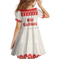 Red Mele Kalikimaka Hawaii Family Matching Tank Maxi Dress and Hawaiian Shirt Funny Ho Ho Ho Santa Shaka LT14 - Polynesian Pride