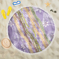 Purple Palaka Hawaii Leis Beach Blanket Hawaiian-plaid Elegant Tropical Vibes LT14 One Size 150cm Purple - Polynesian Pride