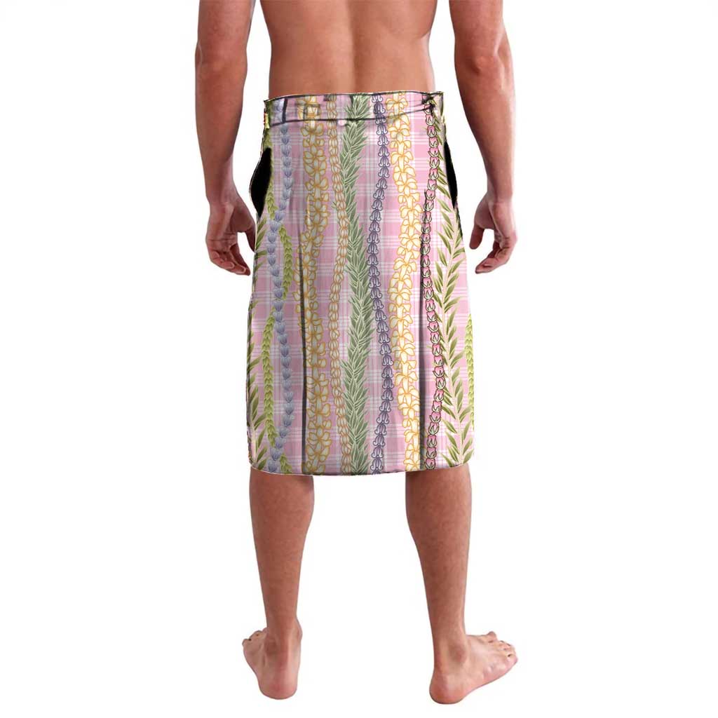 Pink Palaka Hawaii Leis Lavalava Hawaiian-plaid Elegant Tropical Vibes - Polynesian Pride